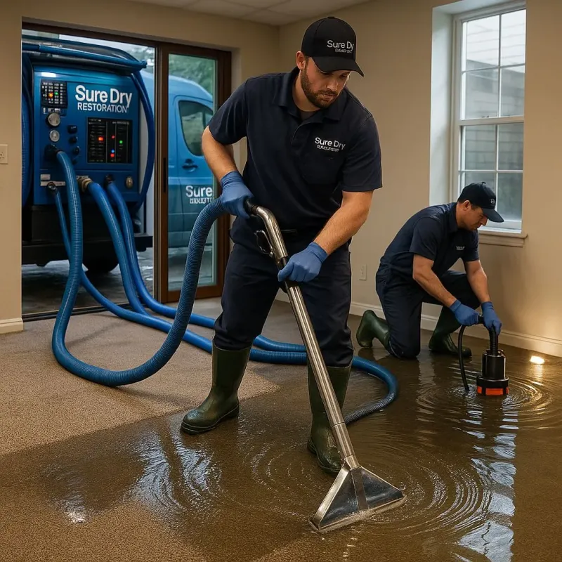 Water Extraction and Removal process in Key Biscayne, FL